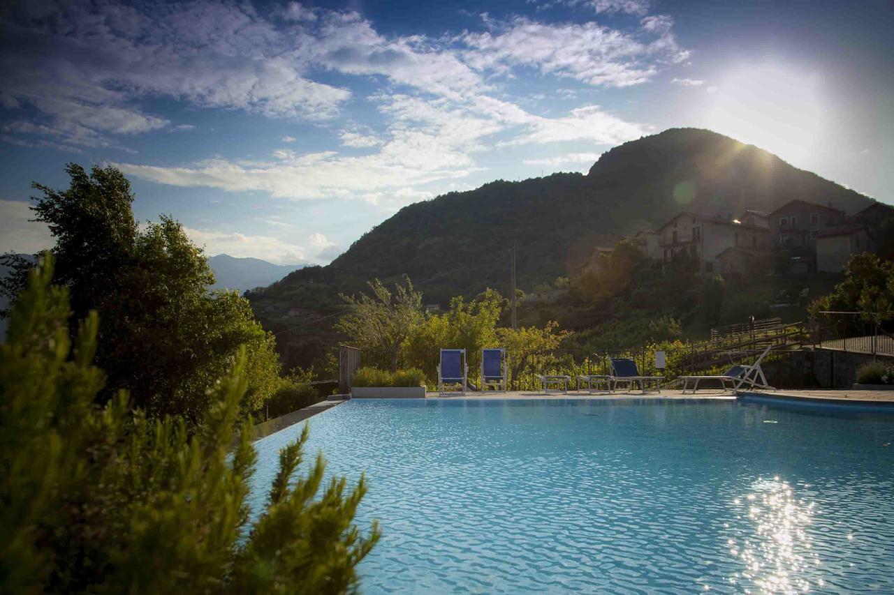 La Collina Degli Ulivi Apartment Vercana Bagian luar foto