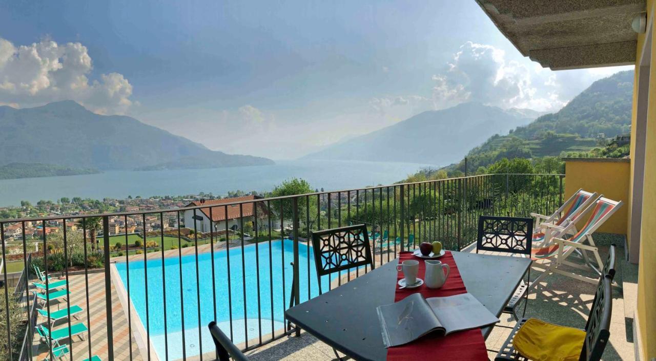La Collina Degli Ulivi Apartment Vercana Bagian luar foto