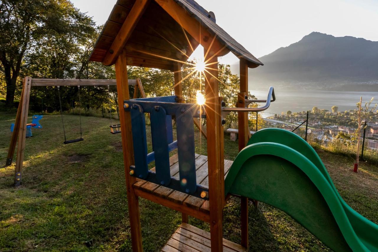 La Collina Degli Ulivi Apartment Vercana Bagian luar foto